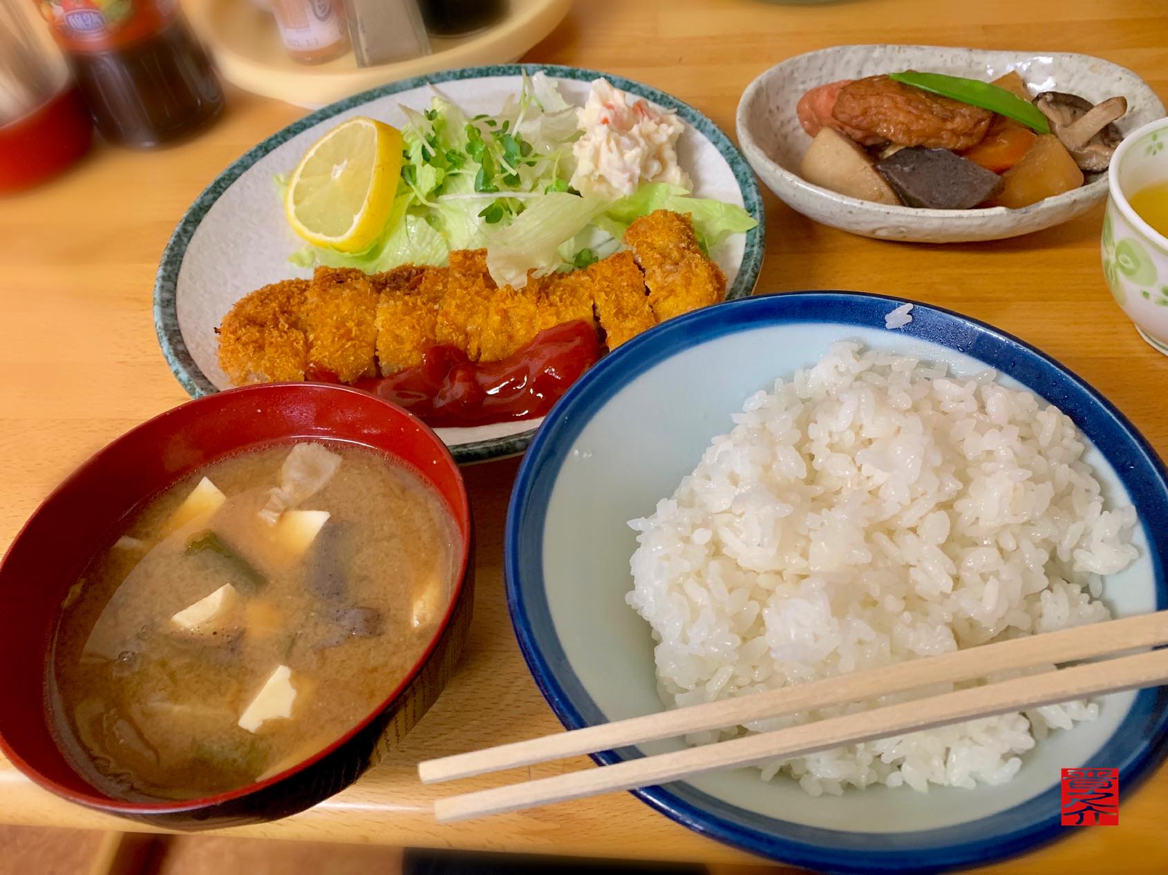 大衆食堂 岡田屋 カツライス