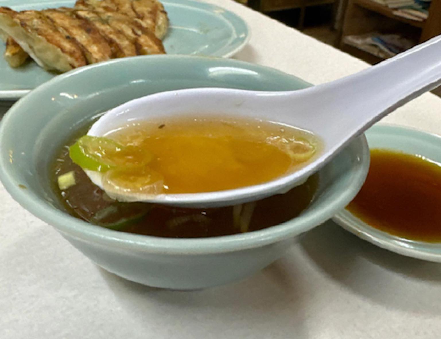 平和園ー中華飯のスープ
