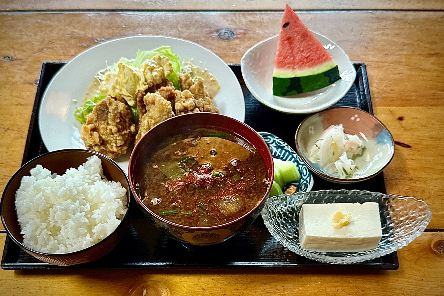 やま膳おまかせランチ２全景