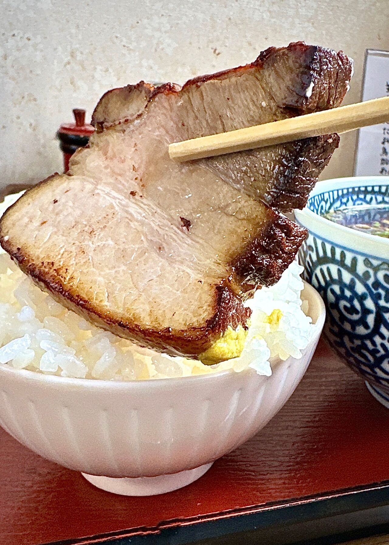 ちょっとしたお昼ごはん・焼豚アップ