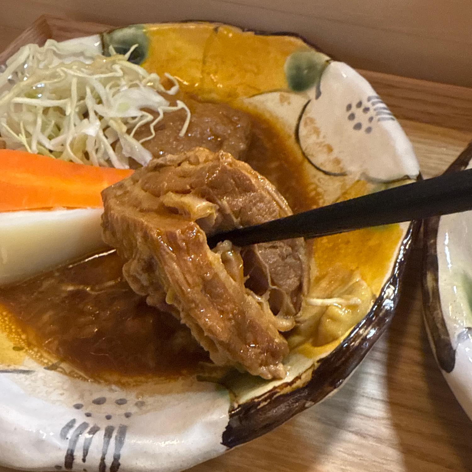 豚の角煮亭 ぶた路 二種盛り定食２